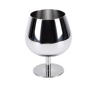 Fdit Taza de Postre de Acero Inoxidable, Tazón para Servir con Base Alta, Recipiente de Repostería Apilable de 300 Ml de Capacidad para Helado, Parfait, Mousse, Ensalada de Frutas