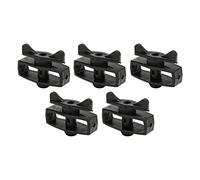 Fdit Tensor de Alambre para Cerca Eléctrica Tensor de Cerca Eléctrica Colador de de Alambre de Aleación Portátil Resistente a la Intemperie Cable de Fácil (BLACK)