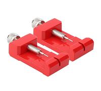 Fdit Terreno de Remover de Banda de Vigilancia Profesional para Ajustes de Cortina de Observación de Mühelose para Reparadores de Relojes y Aleación de Pasatiempos -Stahl Rojo 2pcs (Rojo)