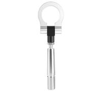 Fdit TH45TW TOW GANCHE para Renovaciones de GTR/estanterías, Aceleradores de Metal de para G37/Q60/FX50, Acabado Anodizado para Estilo SB, Pasaporte para Carreras de Pista (SILVER)