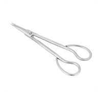 Fdit Tijeras de Bonsai de Acero Inoxidable Tijeras de Mango Largo de Corte Bonsai 185 mm para Trabajar en el jardín