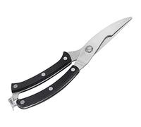 Fdit Tijeras de Cocina Tijeras para el Hogar para Alimentos Acero Inoxidable Resistente con Resorte Incorporado para Cortar Pescado Hueso Pollo Carne Aves