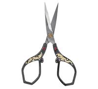 Fdit Tijeras de Coser Vintage de Acero Inoxidable, Herramienta de Artesanía de Bordado de Corte Clásico con Acabado Brillante, para Confección de Telas, Artesanías, Hilo de Pescar