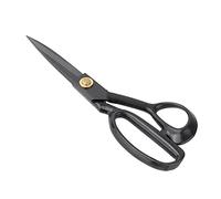 Fdit Tijeras de Costura Ajustables Tijeras de Sastre 9 Pulgadas 10 Pulgadas 11 12 Artesanales de Acero Negro con Cómodo para Cortar Tela Tratamiento (Tamaño HC-9)