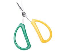 Fdit Tijeras de Podar Profesionales, con Hojas Dentadas de Acero Inoxidable y Ergonómico, para Cortar Flores, Plantas y Podar el jardín.