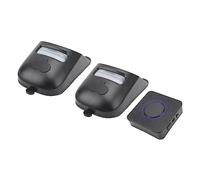 Fdit Timbre Inalámbrico para Camión, Excavadora, Bulldozer, Detector de Movimiento con Sensor Infrarrojo, 38 Melodías, Batería 500mAh, 433MHz, Alcance 120°, 200-300 Metros, para