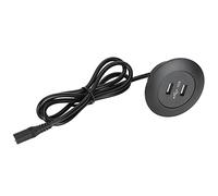 Fdit Toma de Carga USB Dual Cargador USB Cargador de Puerto Dual para Teléfonos Móviles con Salida 5V2A para sofá Reclinable Eléctrico Muebles para el Hogar (Black)