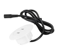 Fdit Toma de Carga USB Dual Cargador USB Cargador de Puerto Dual para Teléfonos Móviles con Salida 5V2A para sofá Reclinable Eléctrico Muebles para el Hogar (White)