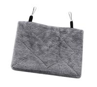 Fdit Topa Colgada con Pájaros Suaves, Hangar Caliente para Pájaros, Hamaca Cómoda, Cama de Invierno Cómoda para Mascotas (M)