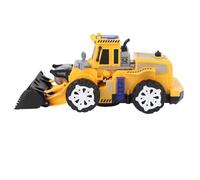 Fdit Topadora de Construcción Eléctrica Transformable con Luz y Música para Niños, Vehículo de Ingeniería Seguro para Niños para Juegos Creativos