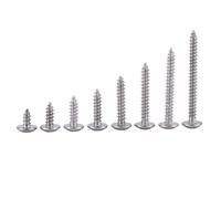 Fdit Tornillos de Acero Inoxidable de 200% M3 Multifuncional para Diseños de Reparación de Madera y Casa (Tornillos de autocomprobación de la cabeza de)