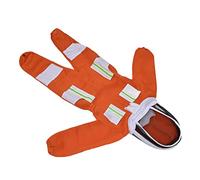 Fdit Traje de Apicultura de Malla Transpirable, Ropa Protectora de una Pieza con Sombrero, Velo, Bolsillo Frontal para Niños, Suministros de Apicultura