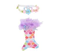 Fdit Traje de Muñeca con de , Elegante Bikini para Muñecas, Exquisito y Encantador Vestido con Tocado, de para Muñecas de 6.7 Pulgadas.