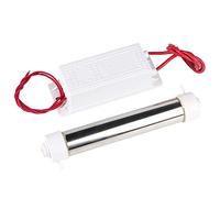 Fdit Tube de Générateur d' de Quartz pour stérilisateur d'épurateur d'air de l'eau Cleaner 3G/HR AC220V Tube 35mm*195mm