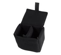 Fdit Una Bolsa de Partición Acolchada con Protección de Choque para Fotografía Adaptada a Mochilas y Computadoras Portátiles (Black)