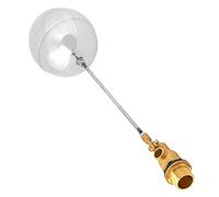 Fdit Válvula con Flotador Ajustable en Acero Inoxidable para Control del Nivel de Agua, Archivo Masculino G3 / 4 DN20 - Adaptado Al Interruptor Magnético