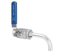 Fdit Válvula de Bola de Acero Inoxidable 304, con Rosca Hembra NPT de 1/2 Pulgada y de Alto Flujo para Equipos de Control de Elaboración de Cerveza Casera