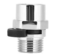 Fdit Válvula de Cabezal de Ducha de 1/2 Pulgada, Válvula de Cierre de Control de Flujo de Núcleo Cerámico con Cuerpo de Cobre, con Flujo de Agua de Encendido y Apagado Ajustable, para