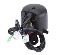 Fdit Velocímetro Dual del Odómetro Integrado con Pantalla de Luz de Engranaje Neutro Adecuado para la Mayoría de Las Motocicletas