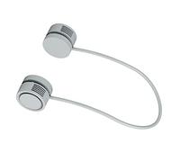Fdit Ventilador de Cuello Manos Libres, Ventilador de Cuello Portátil ABS para Oficina (Verde Claro)