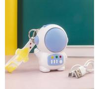 Fdit Ventilador de Llavero Portátil, Mini Ventilador de Mano, Velocidad