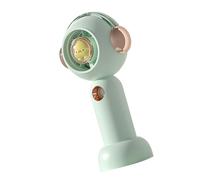 Fdit Ventilador de Nebulización de Mano, Recargable por USB Silencioso de | Dispositivo de Enfriamiento Portátil ABS, Rociador de Tanque de Agua para Uso en Viajes, Escuelas, Oficinas y Dormitorios