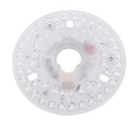 Fdit Ventilador de Techo Luz LED Retrofit Ahorro de Energía Eficiente 3 Colores para Dormitorio Sala de Estar Material de PC