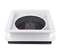 Fdit Ventilador de Ventilación de Caravana de 12 V de 12 V, Ventilador de Gases de Escape Silencioso para Autocaravana Móvil, Techo de Energía Eólica Ajustable para Ventiladores de Ventilación para