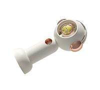 Fdit Ventilador Portátil de Mano, Práctico Tanque de Agua de Gran Capacidad, Miniventilador Recargable por USB para Parque de Playa, 130g (WHITE)