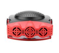 Fdit Ventilador Ventana,12V 150W Ventilador de Enfriamiento de Coche Calentador Caliente Parabrisas Desempañador Descongelador 2 en 1 Portátil Vehículo Van Calefactor