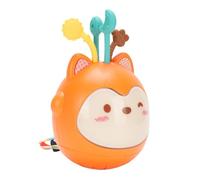 Fdit Wobbler para Niño, Función de Luz y Sonido en Forma de, Juguete Sensorial para Niño, para Aprender y Aprender, Plástico 10x14cm