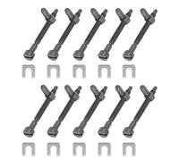 Fdit1 Kit de Tornillo Tensor de Cadena de 10 Piezas para Husqvarna 162181266268272 272XP 281 288 288EPA 61 66