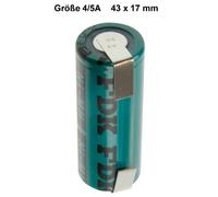 FDK / Sanyo - Celda industrial HR-4/5AU / NIMH con soldadura en forma de U