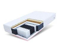 FDM ACTIVEMAX Colchón de muelles, Polyester, Blanco, 140 x 200 cm