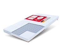 FDM Baby Comfort Colchón de Espuma, Blanco, 60 x 120 cm