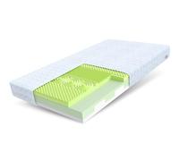 FDM Colchón de Espuma, Blanco, 90 x 200 cm