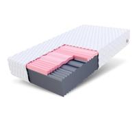 FDM Select Colchón de Espuma, H3/H4, Blanco, 100 x 200 x 14 cm