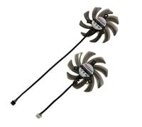 FDMOZRE 2 Unidades/Juego FDC10H12S9-C, Ventilador de refrigeración para Tarjeta gráfica GPU para PNY GeForce RTX 2070 Super 8GB XLR8 Gaming Overclocked Edition(Type B FDC10H12S9C)