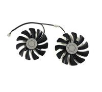 FDMOZRE 2 Ventiladores para GPU VGA, Ventilador para Tarjeta gráfica, PLD09210S12HH, para MSI GTX1060 GTX 1060 6G, para INNO3D, para 51RISC RX 6600M 8G