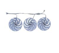 FDMOZRE Enfriador de GPU FD10015M12D, Ventilador Tarjeta gráfica para Sapphire Pure RX 7700 XT 12G, 7800 16 GB, Pulse 7900 20G(Tiple Fan)