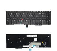 FDMOZRE Español (EE. UU.) Ruso para Lenovo para Thinkpad con Teclado retroiluminado T550/T540/T540P/T560/W540/W541/W550/W550S/L540(US with Mouse)