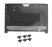 FDMOZRE para Acer Aspire 3 A315-53 A315-53G AP28Z000100 AP20X000200 Tapa Trasera, Carcasa Superior, Cubierta LCD/Bisel Frontal(Black A and Screw)