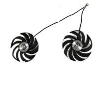 FDMOZRE PLD09210B12HH PLD09210S12HH, Ventilador de refrigeración VGA para Tarjeta gráfica MSI GeForce RTX 3070 para Gaming X Trio SUPRIM-X 8G(B Fan and C Fan)