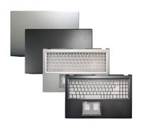 FDMOZRE Tapa Trasera para portátil Acer Aspire A115-32 N20C5 A315-35 A315-35-C1CC A315-58 A315-58G, Cubierta Superior para reposamanos AP3A9000500(Black C Shell)