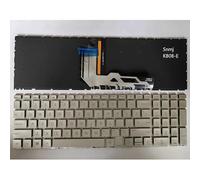FDMOZRE Teclado Estadounidense para portátil HP Envy X360 15-ED AG EE 15T-ED 15M-ED 17-CG TPN-C149(Silver US Backlit)