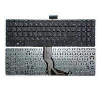 FDMOZRE Teclado para portátil HP 15-EF 15S-DY 15-DY 15T-DY 15S-EQ TPN-Q201 TPN-Q222 TPN-W127 TPN-C129 TPN-C130 (Ruso, Estadounidense, británico, español y latinoamericano)(Black RU No Backlit)