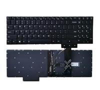 FDMOZRE Teclado para portátil Lenovo Legion 5 Pro (Ruso, Estadounidense, británico, francés y español) (16ITH6H, 16ITH6, 16ACH6H, 16ACH6, 16IAH7H, 15ACH6 17ACH6)(US White Backlit)