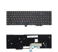 FDMOZRE Teclado para portátil US/RU/SP para Lenovo para IBM para ThinkPad E540 E531 T540 T550S T560S T540P W550 L540 W541 L570 L560 con retroiluminación(RU with Mouse)