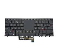 FDMOZRE Teclado retroiluminado AR SP para ASUS ExpertBook B9 B9450FA B9450 0KNX0-1620AR00 (EE. UU., Reino Unido)(SP Spain)