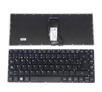 FDMOZRE Teclado retroiluminado español para Acer Aspire E14, E5-473, E5-474, E5-475, E5-422, E5-432, E5-452, E5-491, LV4P-A51BWL, teclados para portátiles de España